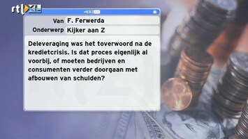 Special: De Kijker Aan Zet Doorgaan met afbouwen van schulden?