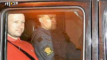 RTL Nieuws Breivik 4 weken voorarrest in isoleercel