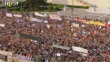 RTL Nieuws 80.000 woedende Grieken protesteren