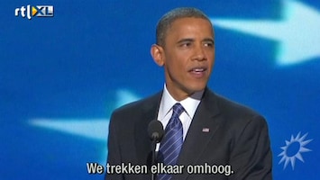 RTL Boulevard Obama spreekt op conventie