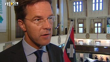 RTL Z Nieuws Rutte: steun aan Spanje in ons eigen belang