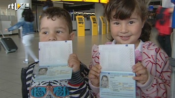 RTL Nieuws Alle kinderen komen met paspoort op Schiphol