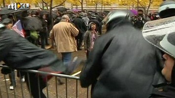 RTL Nieuws Harde confrontaties Occupy en politie VS