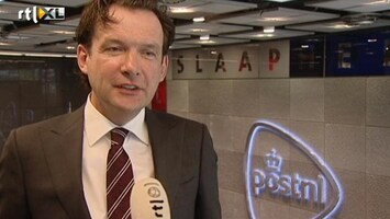 RTL Z Nieuws CFO Bos van PostNL: volumedalingen opvangen door prijsstijging en kostenverlaging