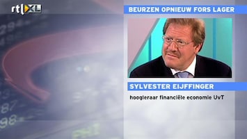 RTL Z Nieuws Sylvester Eijffinger: Afwaarderingen liggen niet voor de hand