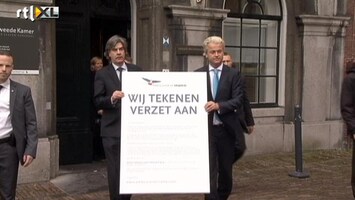 RTL Nieuws PVV-fracties slepen het verzet de straat op