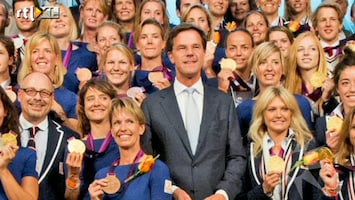 RTL Boulevard Mark Rutte huldigt medaillewinnaars