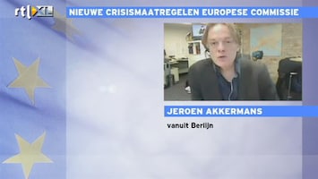 RTL Z Nieuws Merkel wil kleine stappen: nu geen eurobonds