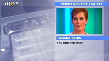 RTL Z Nieuws FNV: Fiscus misleidt AOW'ers