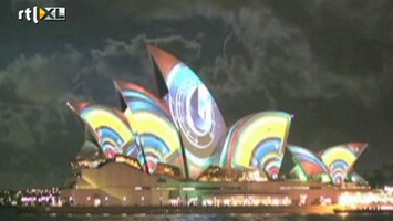 RTL Nieuws Kleurrijk lichtfestival in Sydney