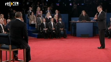 RTL Nieuws De enige echte uitglijer van Romney in het debat