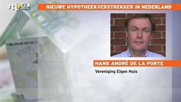 RTL Z Nieuws Vereniging Eigen Huis: Duitse hypotheekverstrekker is niet iets voor starters