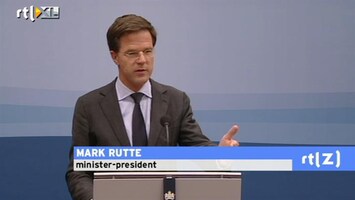 RTL Z Nieuws Rutte wil niet ingaan op geruchten downgrade eurolanden