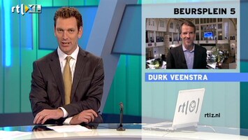 RTL Z Nieuws 14:00 De beurs is zeer volatiel: nu toch weer op winst