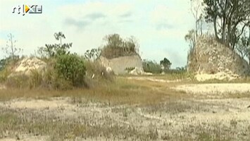 RTL Nieuws Stenen stokoude pyramide gebruikt voor wegenbouw