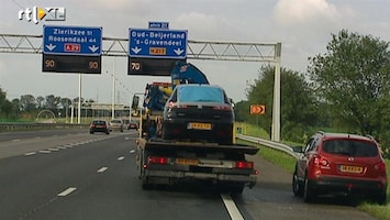 RTL Z Nieuws Gouden tip voor auto-schutter snelwegen 10.000 euro