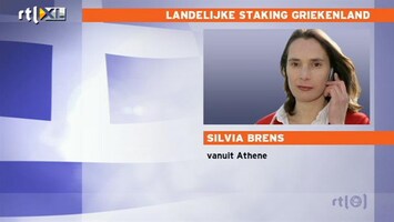 RTL Z Nieuws De Grieken leggen vandaag massaal het werk neer