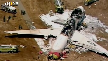 RTL Nieuws Boeing 777 stort bij landing neer in San Francisco