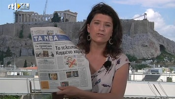 RTL Z Nieuws Hella Hueck: waarom Grieks zakenkabinet geen kans heeft