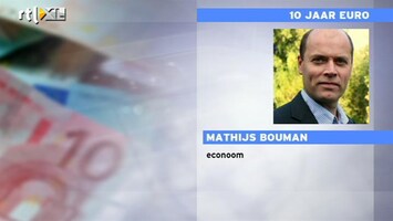 RTL Z Nieuws Mathijs Bouman: euro blijft, we kunnen niet meer terug