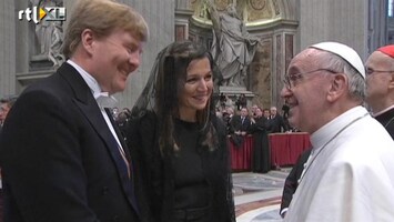 RTL Nieuws Máxima en Willem-Alexander bij paus Franciscus