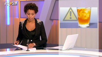 RTL Z Nieuws ROC-meisjes drinken reinigingsmiddel voor vaatwasmachines