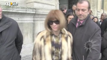 RTL Boulevard Anna Wintour bij Versace Haute Couture Paris