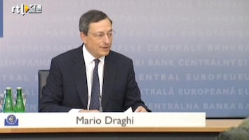 RTL Z Nieuws Draghi beantwoordt vragen op de persconferentie