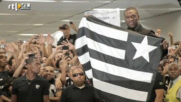 RTL Nieuws Seedorf traint voor het eerst bij Botafogo