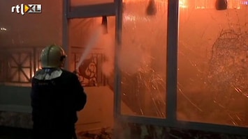 RTL Nieuws Rellen en branden in Athene