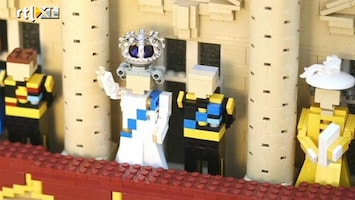RTL Nieuws Kroonjuwelen voor Koningin in Legoland
