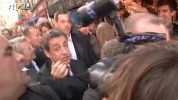 RTL Nieuws Sarkozy op campagne belaagd