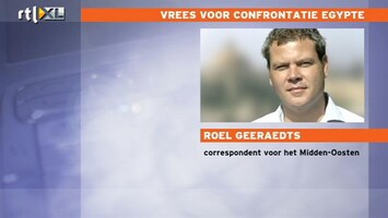 RTL Z Nieuws Correspondent: optreden tegen Morsi-aanhang uitgesteld