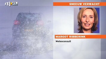 RTL Z Nieuws Dik pak sneeuw in ochtendspits vrijdag