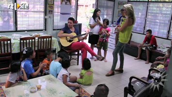 RTL Boulevard Jan Smit en Danielle Oerlemans in Thailand