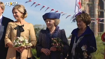 RTL Nieuws Koningin stort zich in feestgedruis