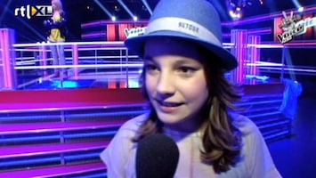 The Voice Kids Lieke gaat alles geven!