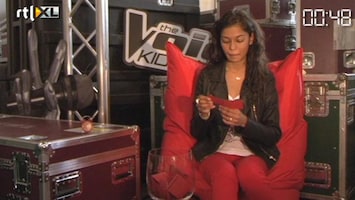 The Voice Kids Grabbelen met Shivani