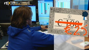 RTL Z Nieuws Hedge funds denken nog flink te verdienen aan Griekenland