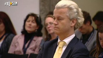 RTL Nieuws Proces Wilders: vrijspraak haat en discriminatie