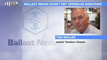 RTL Z Nieuws Tom Muller: afschrijving Ballast klein in vergelijking met eerdere stappen