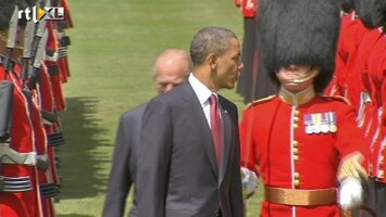 RTL Nieuws Obama geniet in tuin Buckingham Palace