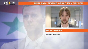 RTL Z Nieuws Als Rusland stopt met steun dan heeft Assad heel groot probleem'