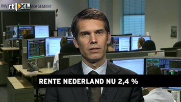 RTL Z Nieuws Rente in Nederland loopt harder op dan in probleemlande