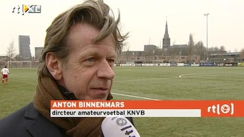 RTL Z Nieuws KNVB wil agressie in amateurvoetbal aanpakken