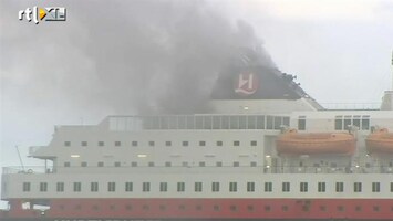 RTL Nieuws Doden bij brand Noors cruiseschip