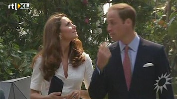 RTL Boulevard Prins William en Kate in Singapore