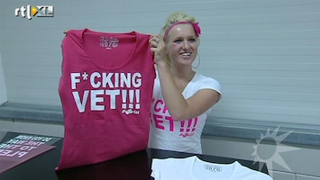 RTL Boulevard Britt krijgt eigen t-shirt-lijn