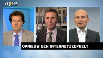 Special: De Kijker Aan Zet Wat zijn de risico's voor de reële economie als internetbedrijven overgewaardeerd wordt?