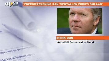 RTL Z Nieuws Energierekening kan tientallen euro's omlaag